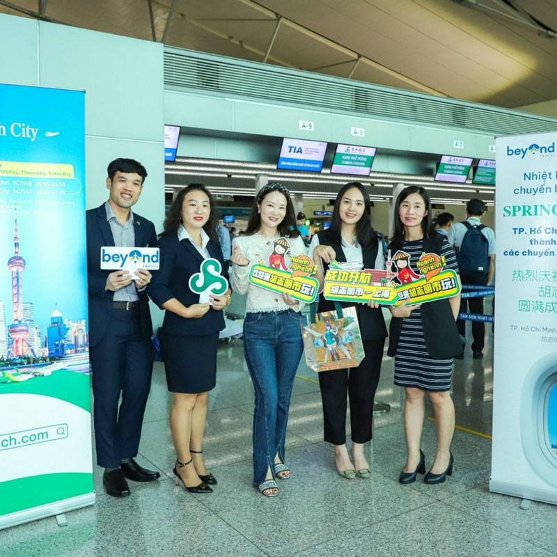 Beyond Travel là GSA chính thức của Spring Airlines tại Việt Nam