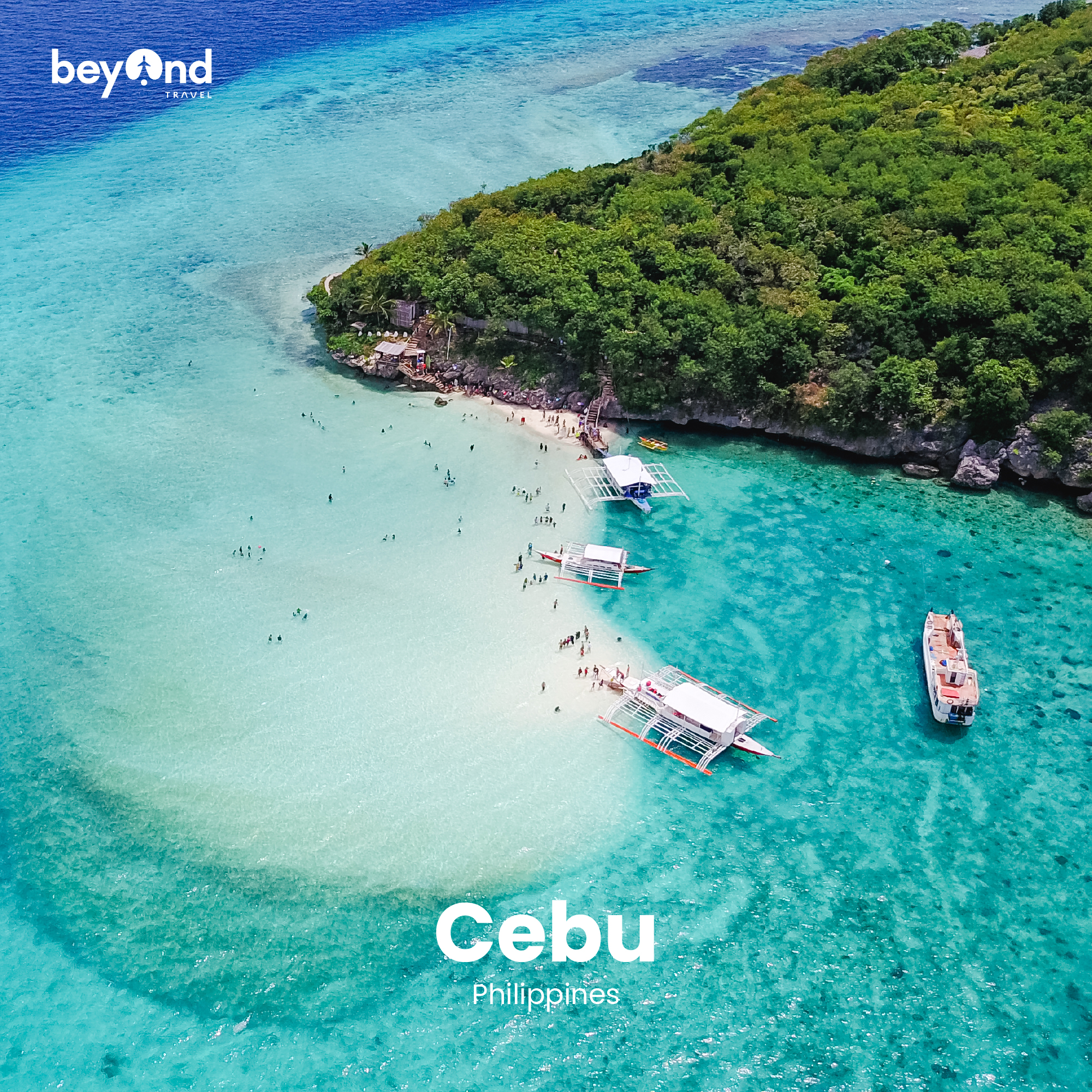 <center>Cebu: Biển xanh và hành trình thêm một chút phiêu lưu